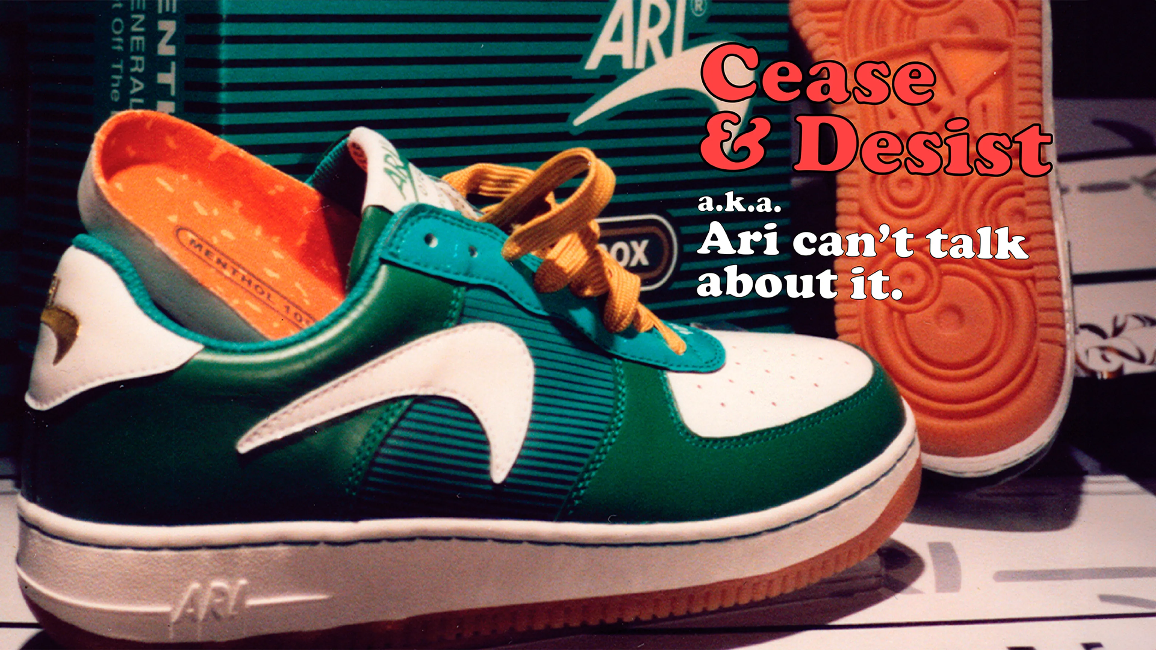 Cease and Desist, aka Ari Can't Talk About It. poster